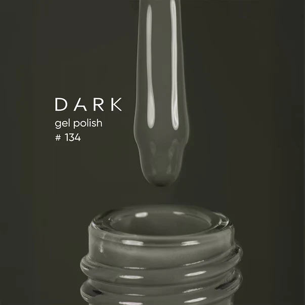 DARK - Gel Polish #134, 10ml - Image 2