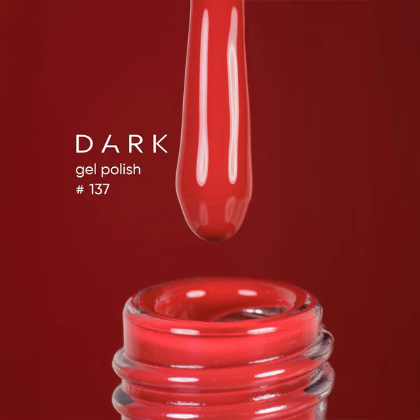DARK - Gel Polish #137, 10ml - Image 2