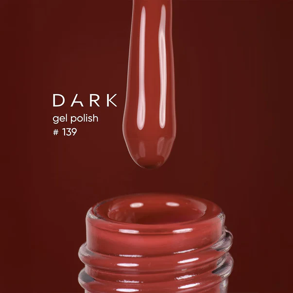 DARK - Gel Polish #139, 10ml - Image 2