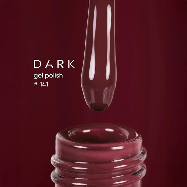 DARK - Gel Polish #141, 10ml - Image 2