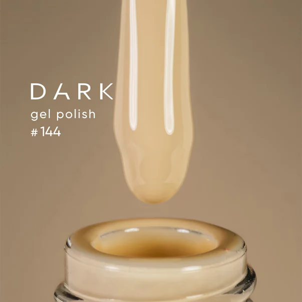 DARK - Gel Polish #144, 10ml - Image 2