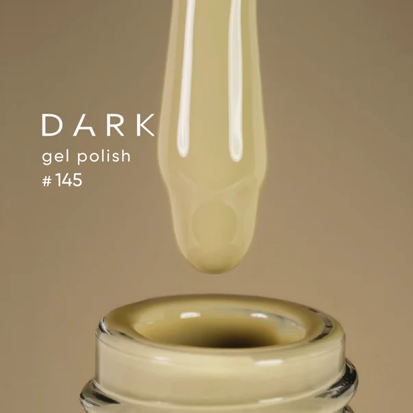 DARK - Gel Polish #145, 10ml - Image 2