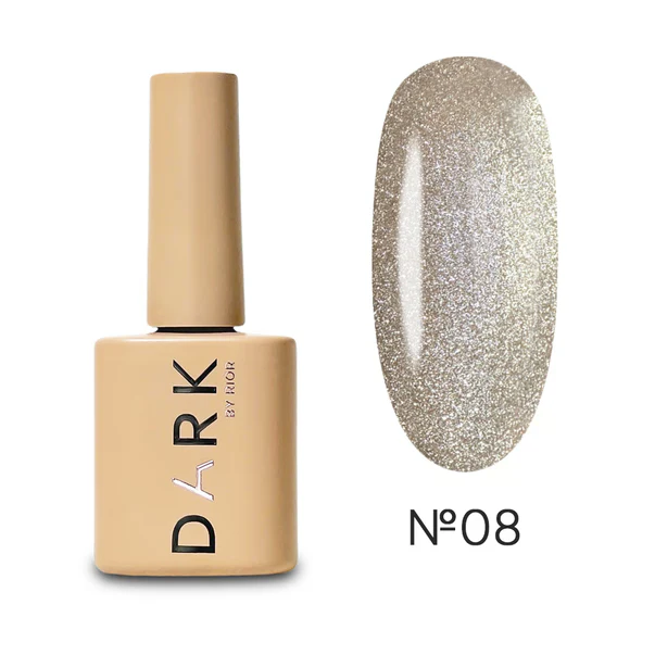 DARK - Gel Polish Cat Eye #08, 10ml - Image 1