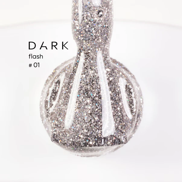 DARK - Gel Polish Flash #01, 10ml - Image 2
