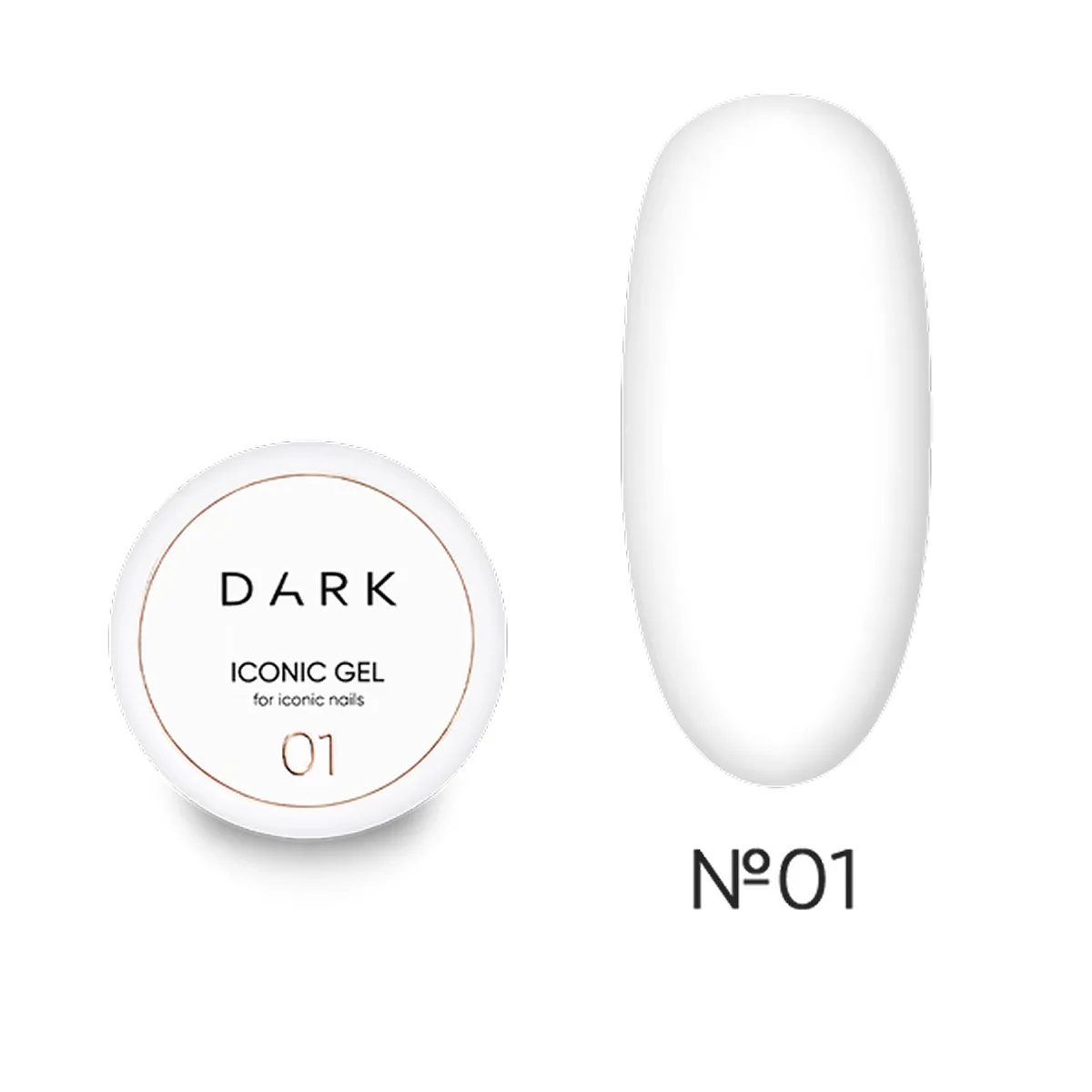 DARK – Iconic Gel #01, 15ml/30ml