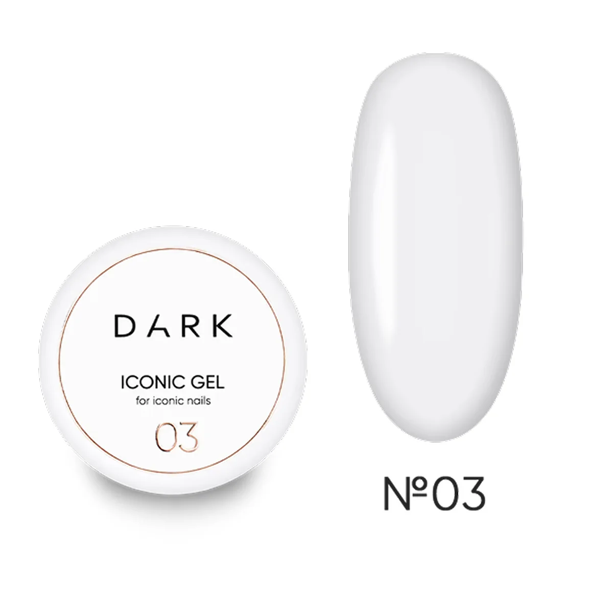 DARK – Iconic Gel #03, 15ml/30ml