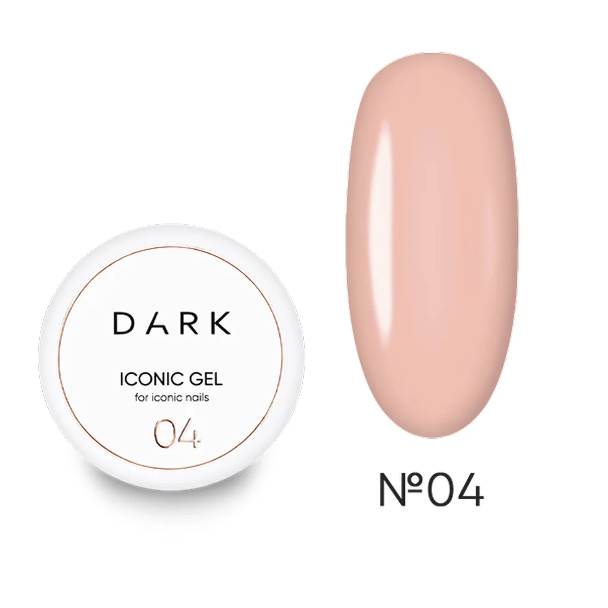 DARK – Iconic Gel #04, 15ml/30ml