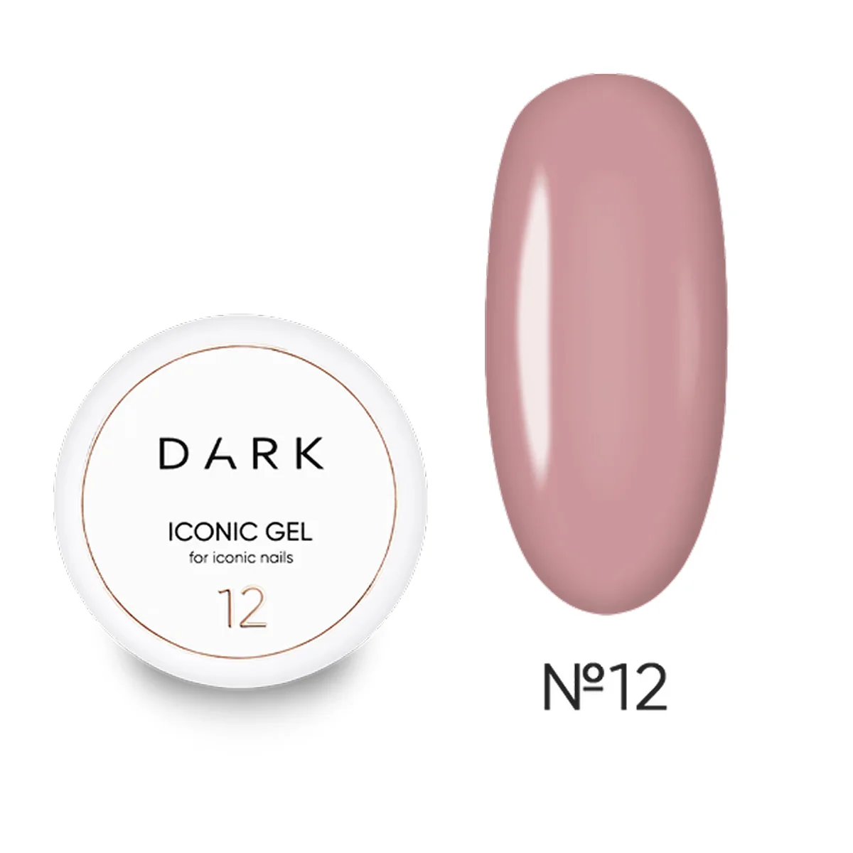DARK – Iconic Gel #12, 15ml/30ml