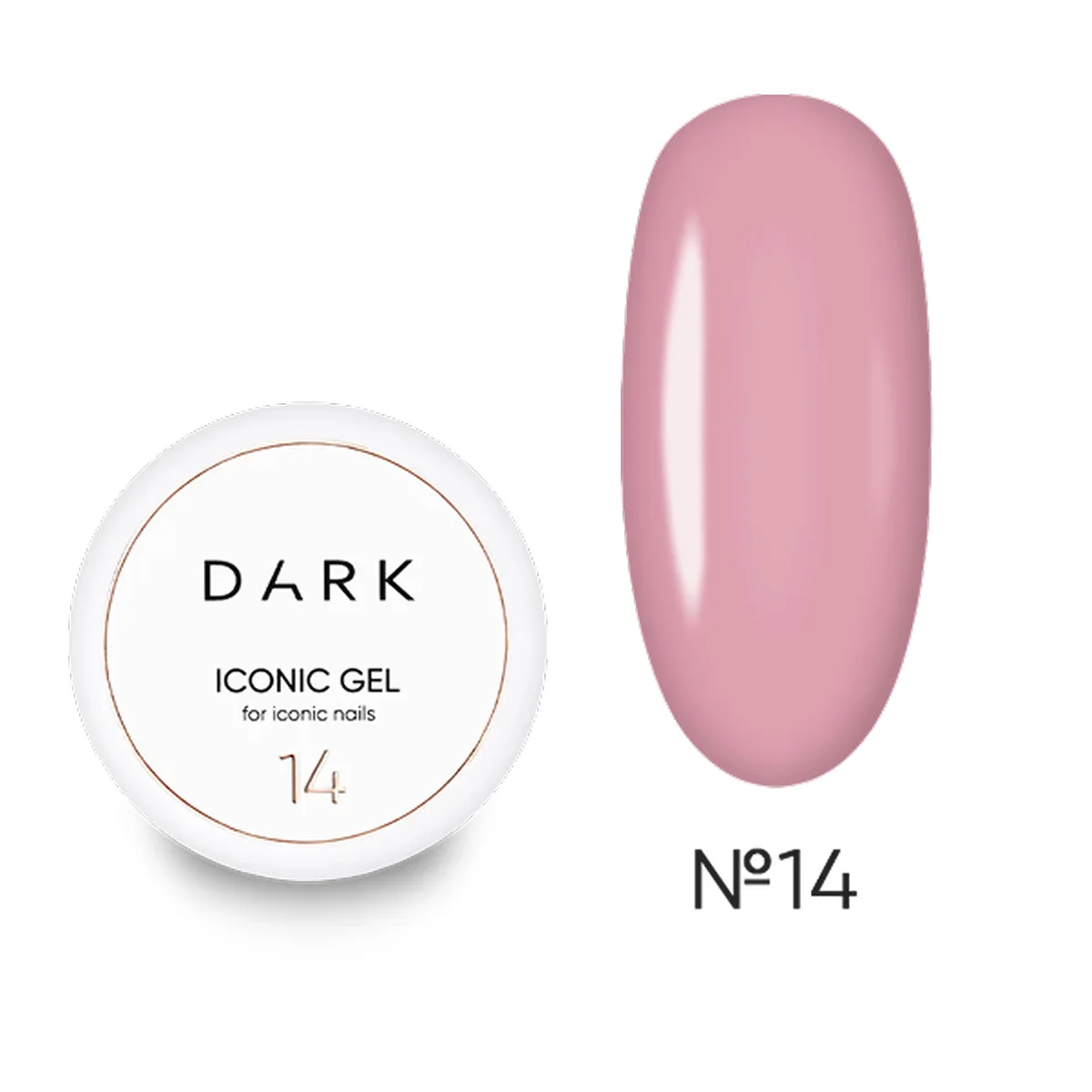 DARK – Iconic Gel #14, 15ml/30ml