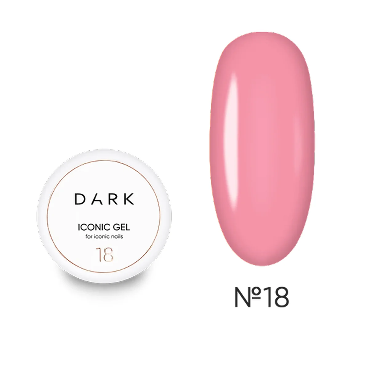 DARK – Iconic Gel #18, 15ml/30ml