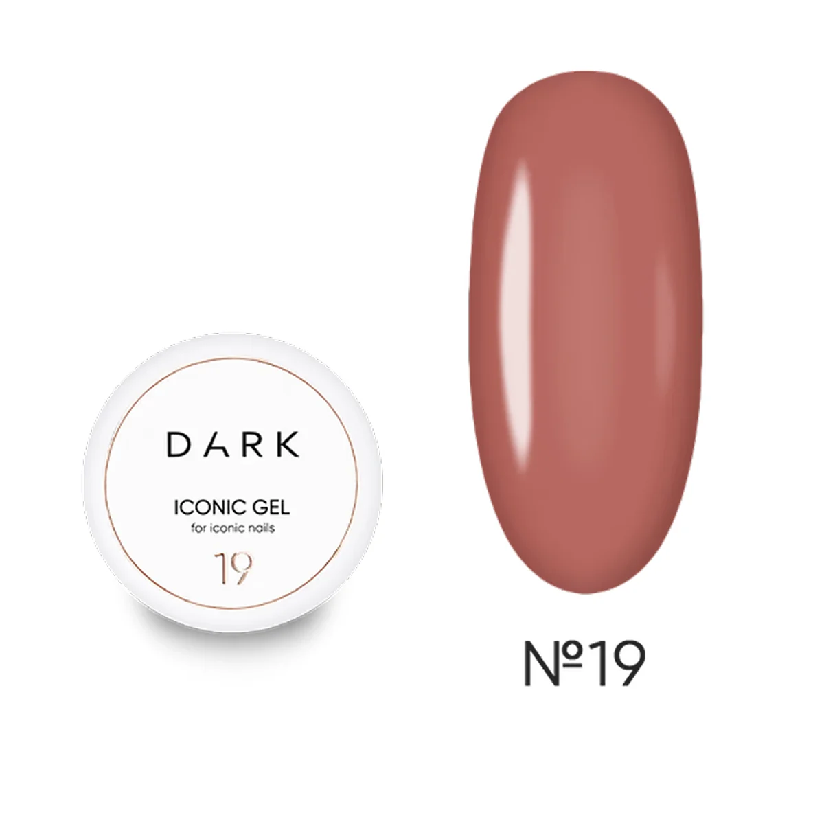 DARK – Iconic Gel #19, 15ml/30ml