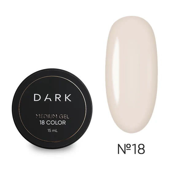 DARK - Medium Gel #18, 15ml - Image 1