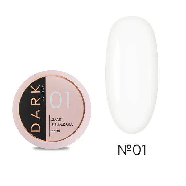 DARK - Smart Builder Gel #01 (Clear), 15ml, 22ml and 30ml - Image 2