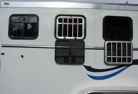 Drop-Down Feed Door Windows, SLIM LINE SERIES - in 3 sizes - Image 1