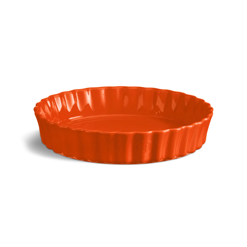 Ceramic Deep Flan Dish, Toscane - Image 1