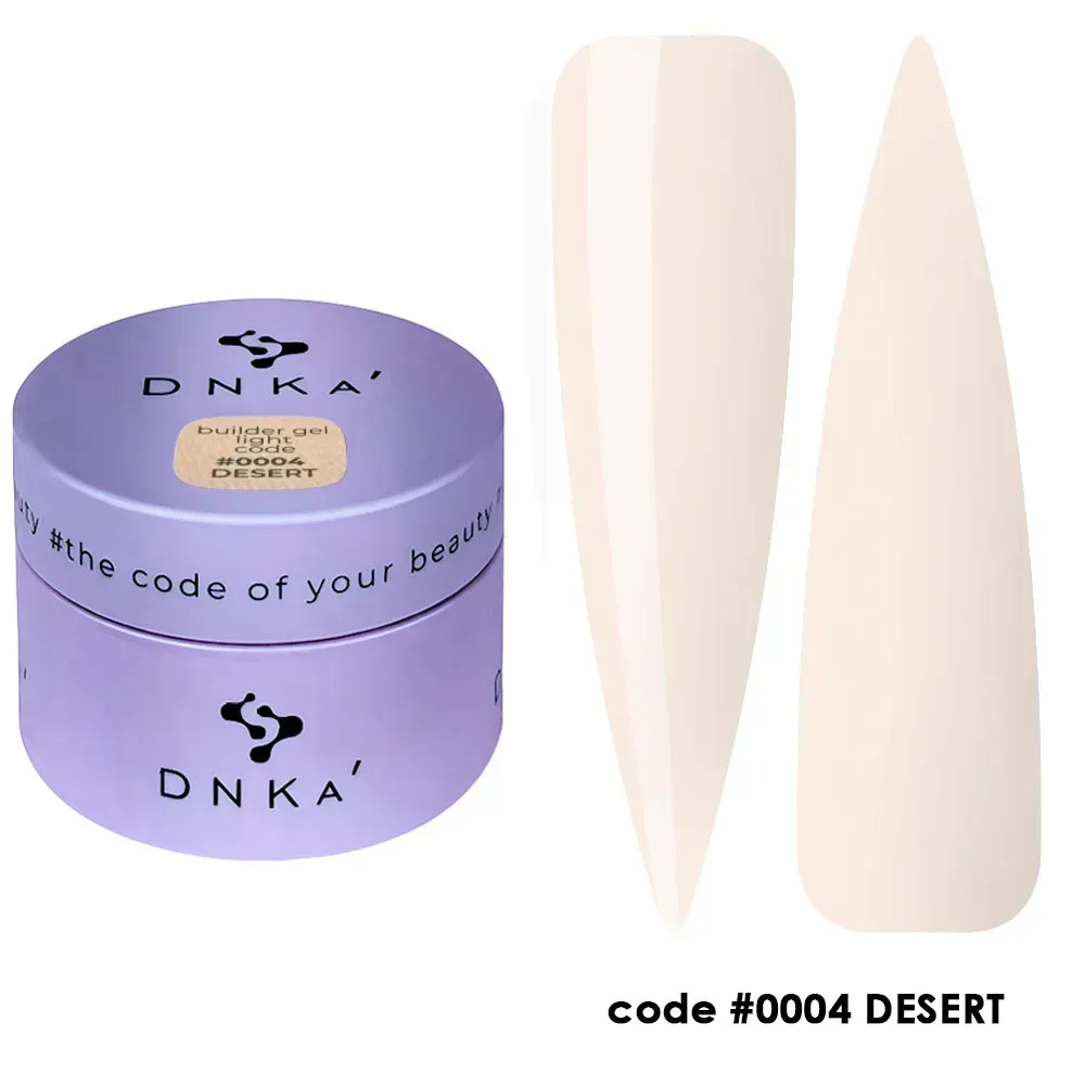 DNKa – Builder Gel Light #0004 Desert, 30ml