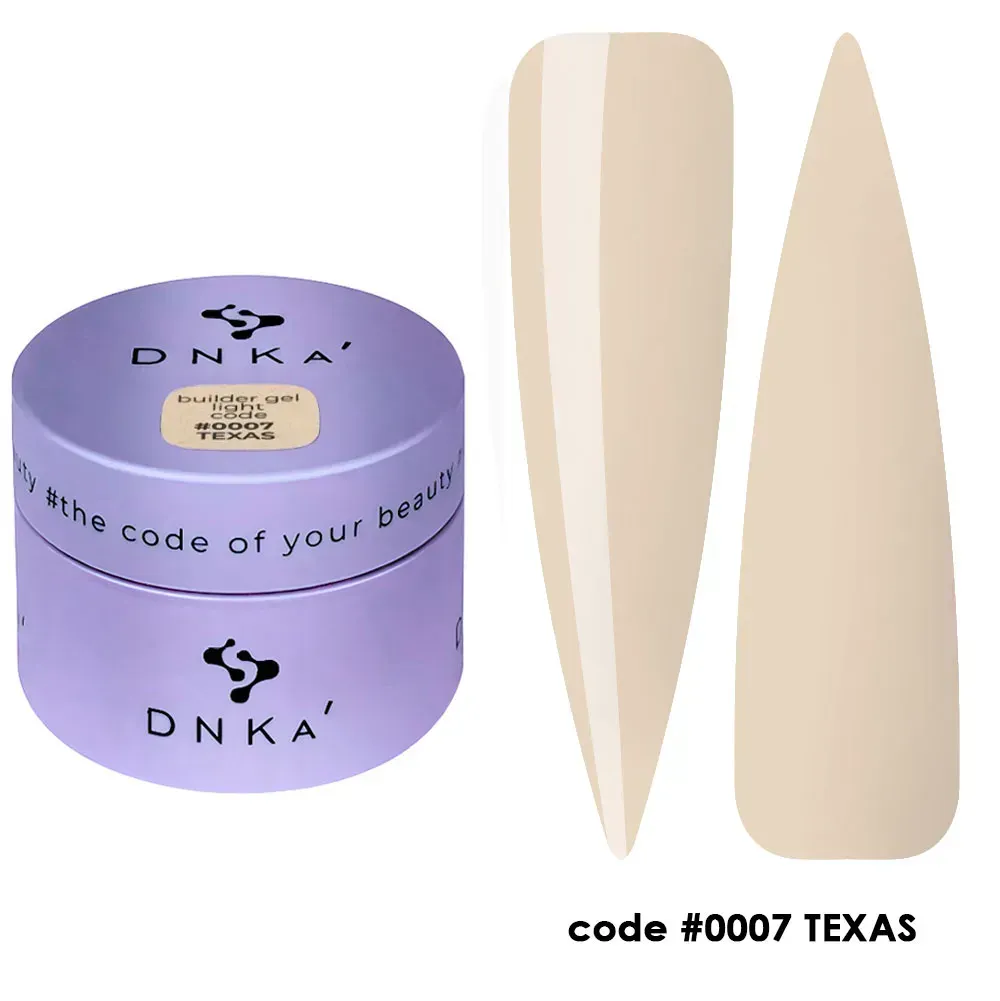 DNKa – Builder Gel Light #0007 Texas, 30ml