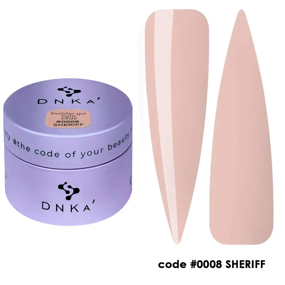 DNKa – Builder Gel Light #0008 Sheriff, 30ml