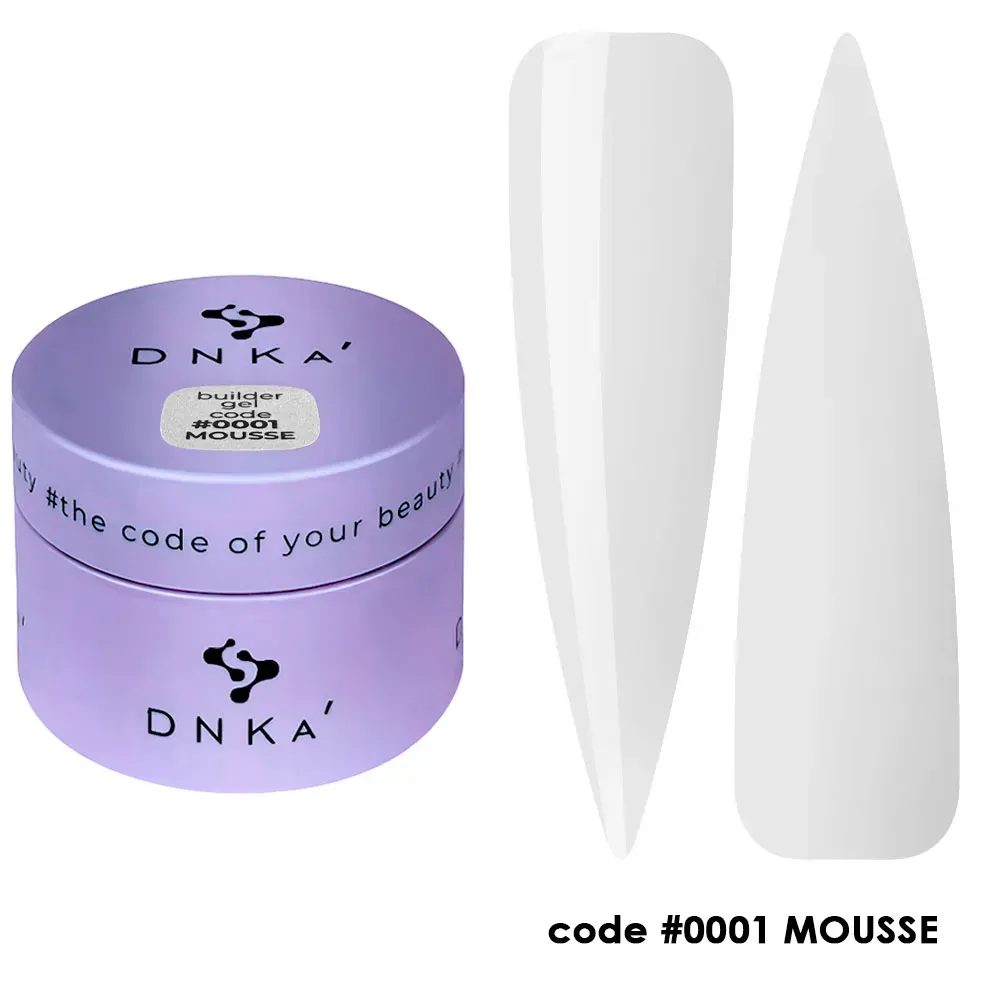 DNKa – Builder Gel Mousse #0001, 30ml