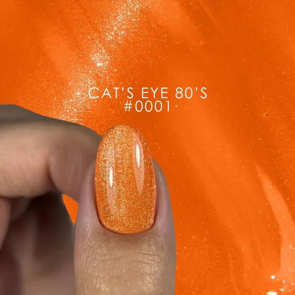 DNKa - Gel Polish Cat's Eye #0001 (80's Collection), 12ml - Image 2