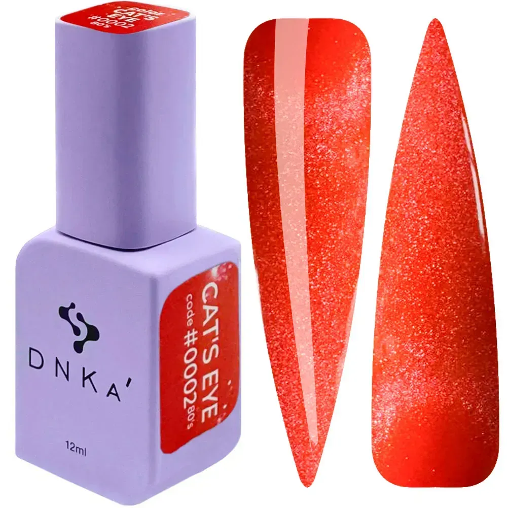 DNKa – Gel Polish Cat’s Eye #0002 (80’s Collection), 12ml