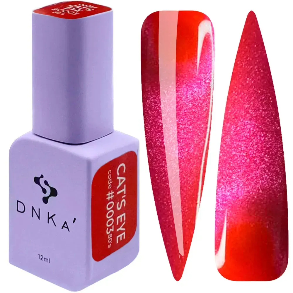 DNKa - Gel Polish Cat's Eye #0003 (80's Collection), 12ml - Image 1