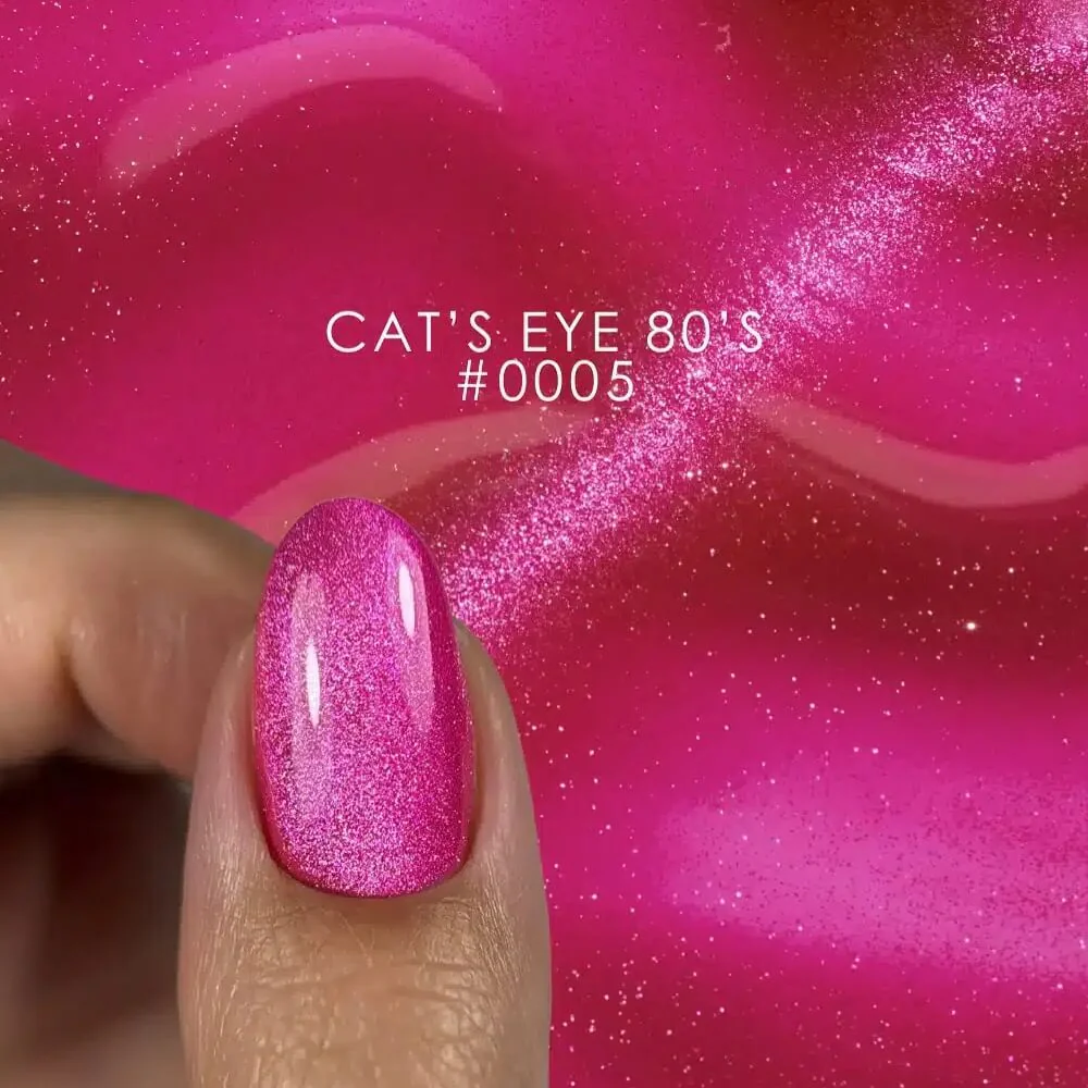 DNKa - Gel Polish Cat's Eye #0005 (80's Collection), 12ml - Image 2