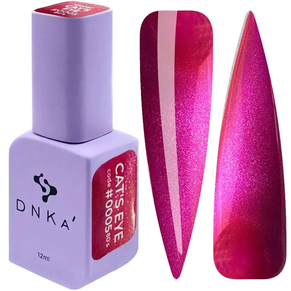 DNKa - Gel Polish Cat's Eye #0005 (80's Collection), 12ml - Image 1