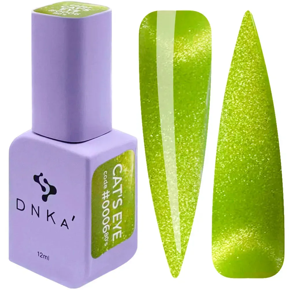 DNKa - Gel Polish Cat's Eye #0006 (80's Collection), 12ml - Image 1