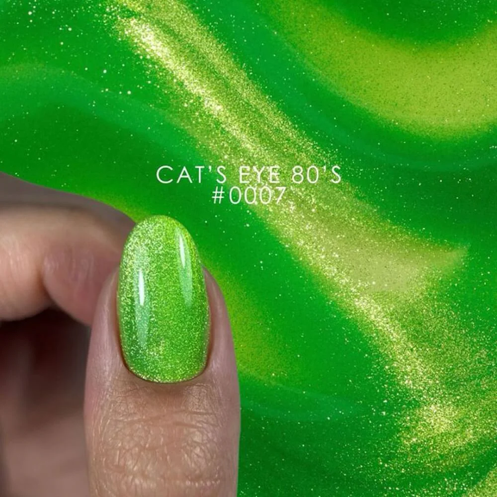 DNKa - Gel Polish Cat's Eye #0007 (80's Collection), 12ml - Image 2