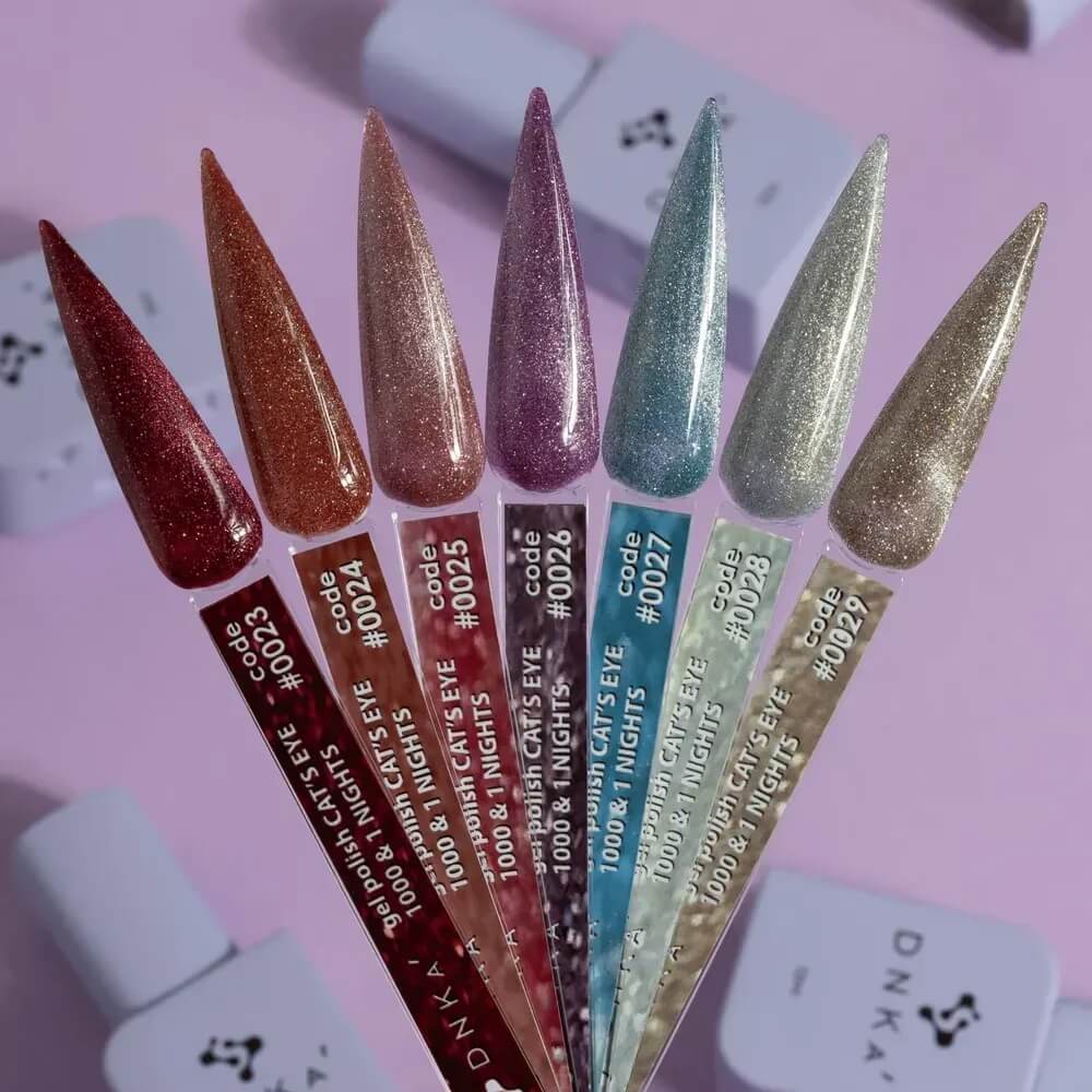 DNKa - Gel Polish Cat's Eye 1000 & 1 nights #0029, 12ml - Image 3