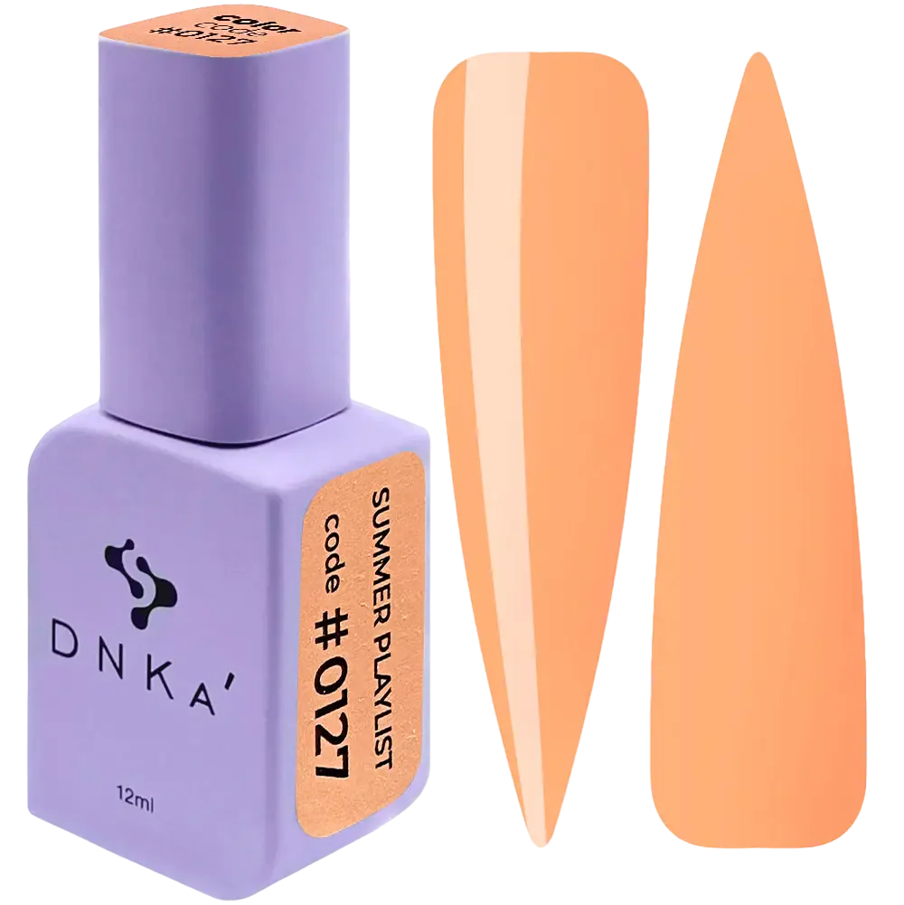 GEL POLISH COLOR #0127 SUMMER PLAYLIST 12ml - DNKa™ - Image 1
