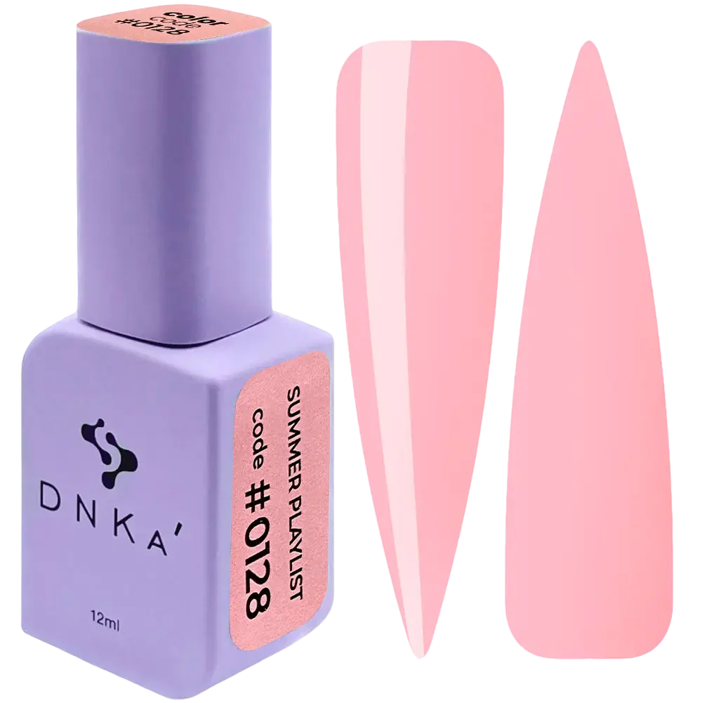 GEL POLISH COLOR #0128 SUMMER PLAYLIST 12ml - DNKa™ - Image 1