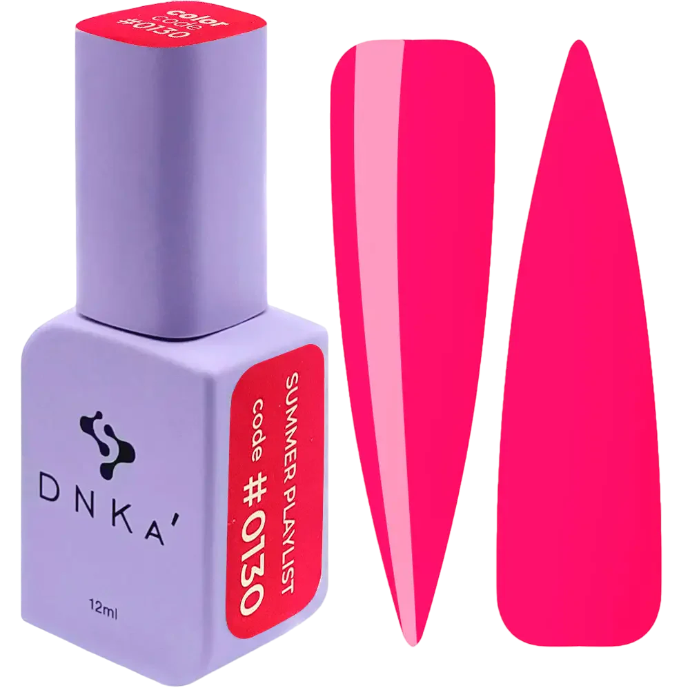 GEL POLISH COLOR #0130 SUMMER PLAYLIST 12ml - DNKa™ - Image 1