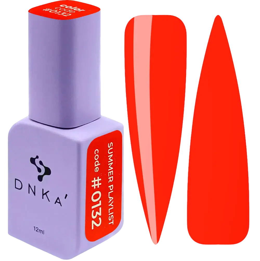 GEL POLISH COLOR #0132 SUMMER PLAYLIST 12ml - DNKa™ - Image 1