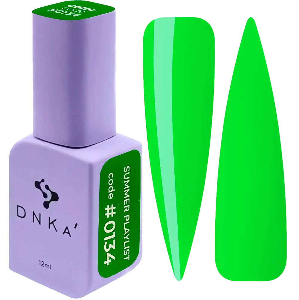 GEL POLISH COLOR #0134 SUMMER PLAYLIST 12ml - DNKa™ - Image 1