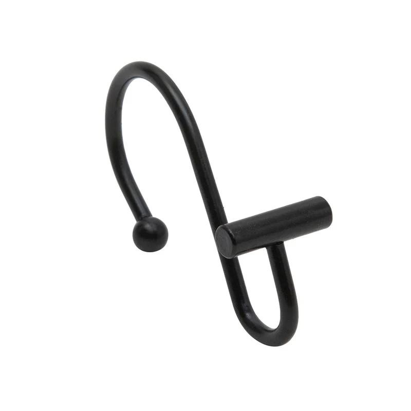 Shower Curtain Hooks Halden -  Black - Image 1