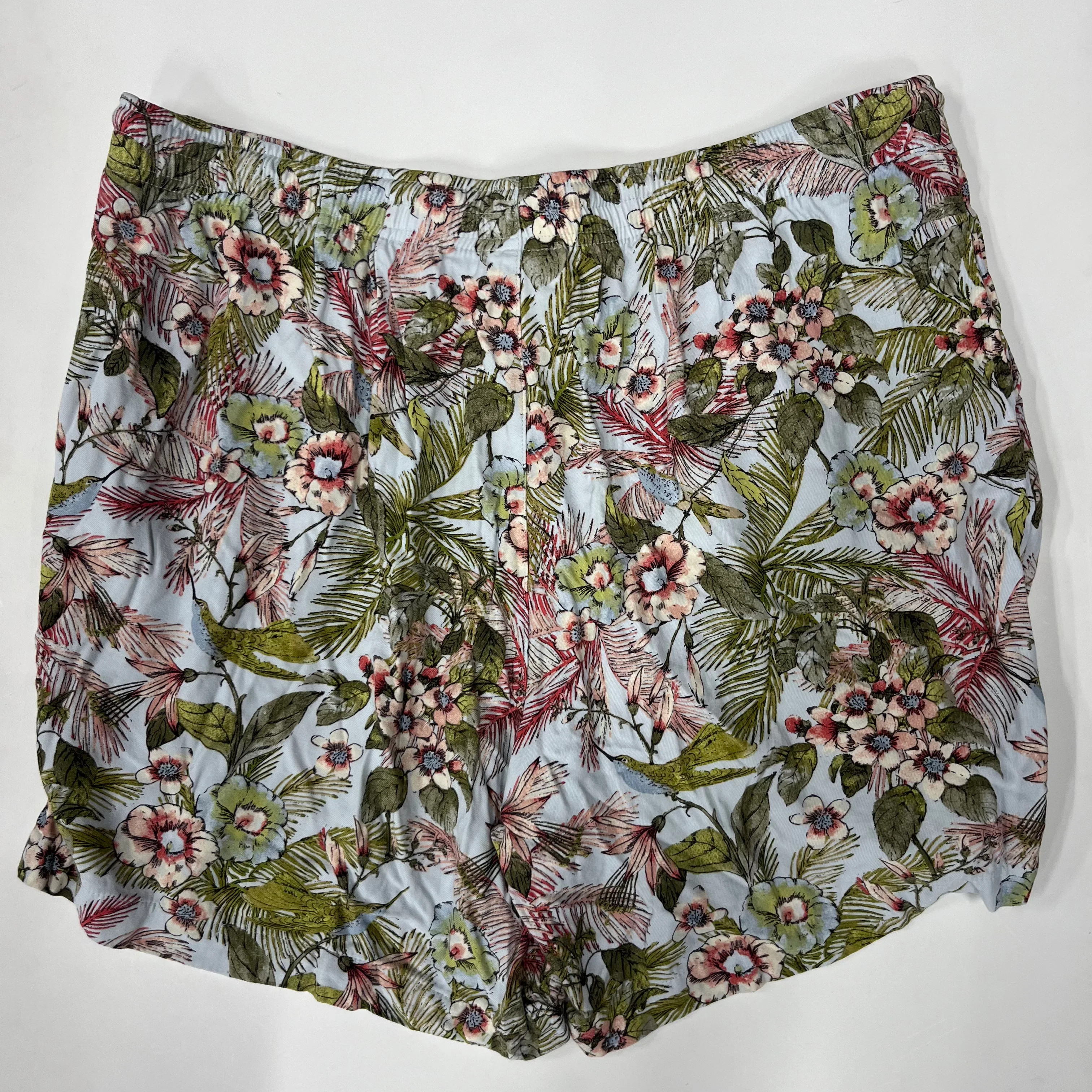 J Jill Pull On Shorts Floral Size 12 - Image 2