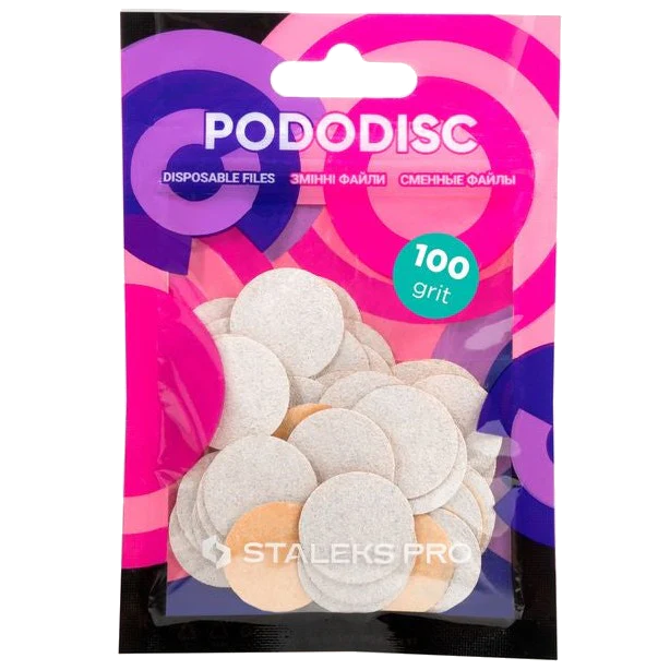 Staleks - Refill Pads for Pedicure Disk PRO M (50pcs) PDF-20 - Image 2