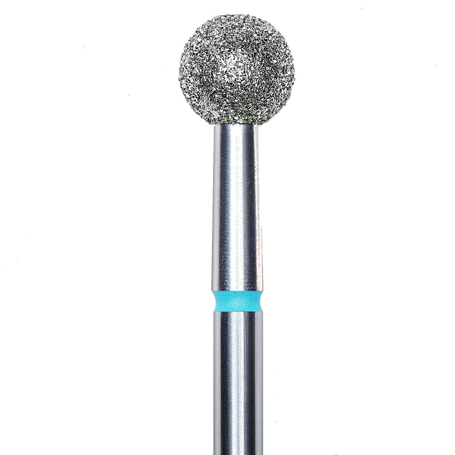 DIAMOND NAIL DRILL BIT, "BALL", BLUE, HEAD DIAMETER 5MM (FA01B050) - STALEKS™ - Image 2