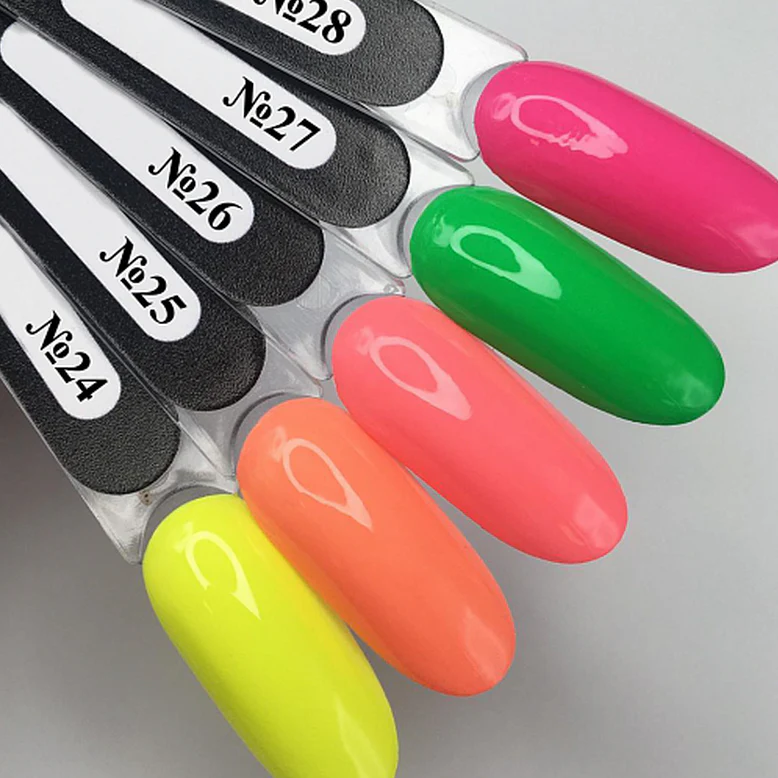 DARK Stamping Polish Coral Neon #26, 10ml - Image 2