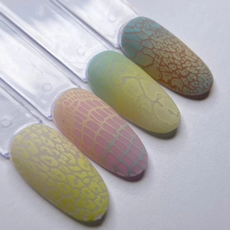 DARK Stamping Polish Gray #33, 10ml - Image 3