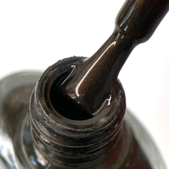 DARK Stamping Polish Brown Metallic #45, 8ml - Image 2