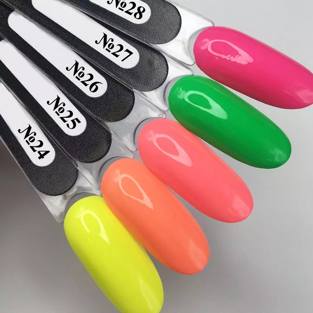 DARK Stamping Polish Neon Green #27, 10ml - Image 2