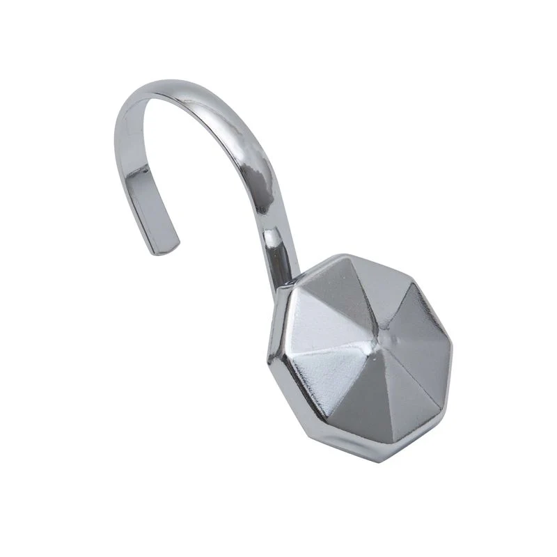 Shower Curtain Hooks Alta - Chrome - Image 1