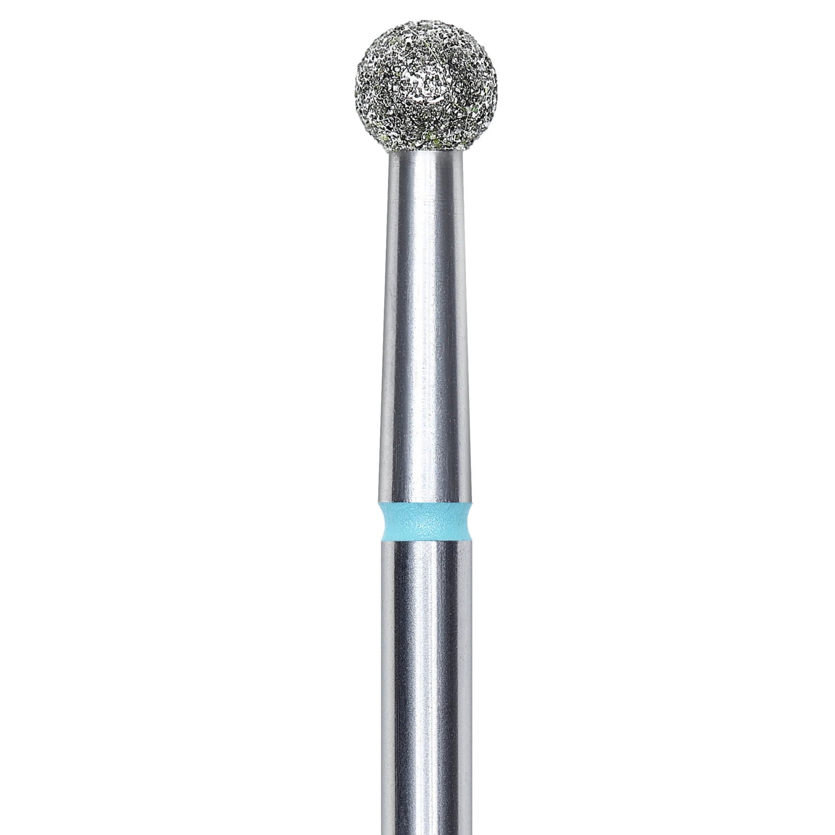 DIAMOND NAIL DRILL BIT, "BALL", BLUE, HEAD DIAMETER 3.5MM (FA01B035) - STALEKS™ - Image 2