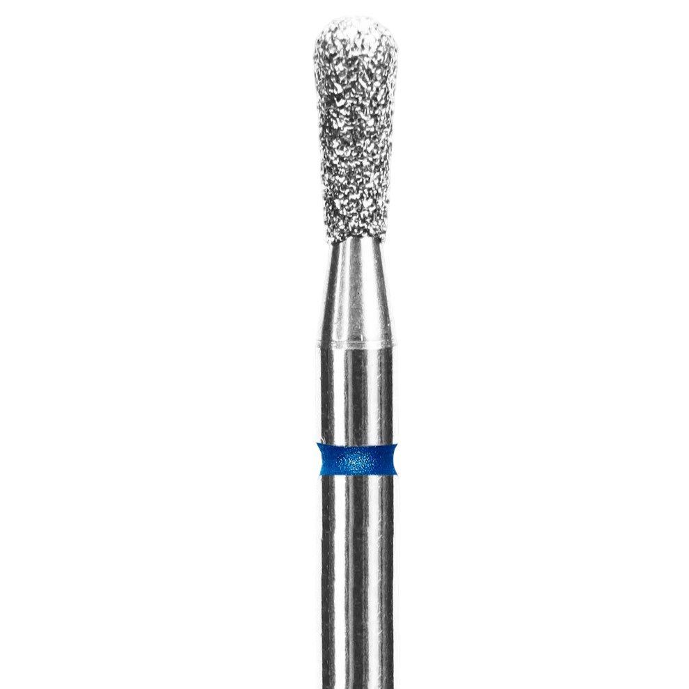 DIAMOND NAIL DRILL BIT, "MATCH", BLUE, HEAD DIAMETER 2.3 MM / WORKING PART 5 MM (FA120B023/5) - STALEKS™ - Image 2