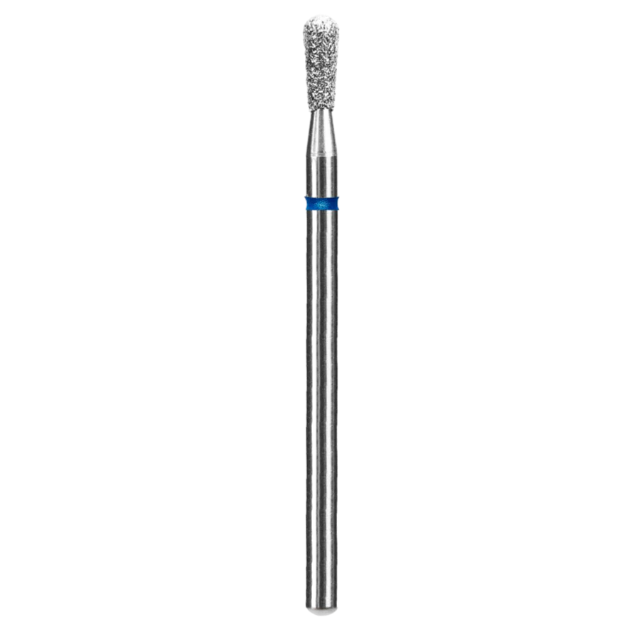 DIAMOND NAIL DRILL BIT, "MATCH", BLUE, HEAD DIAMETER 2.3 MM / WORKING PART 5 MM (FA120B023/5) - STALEKS™ - Image 1
