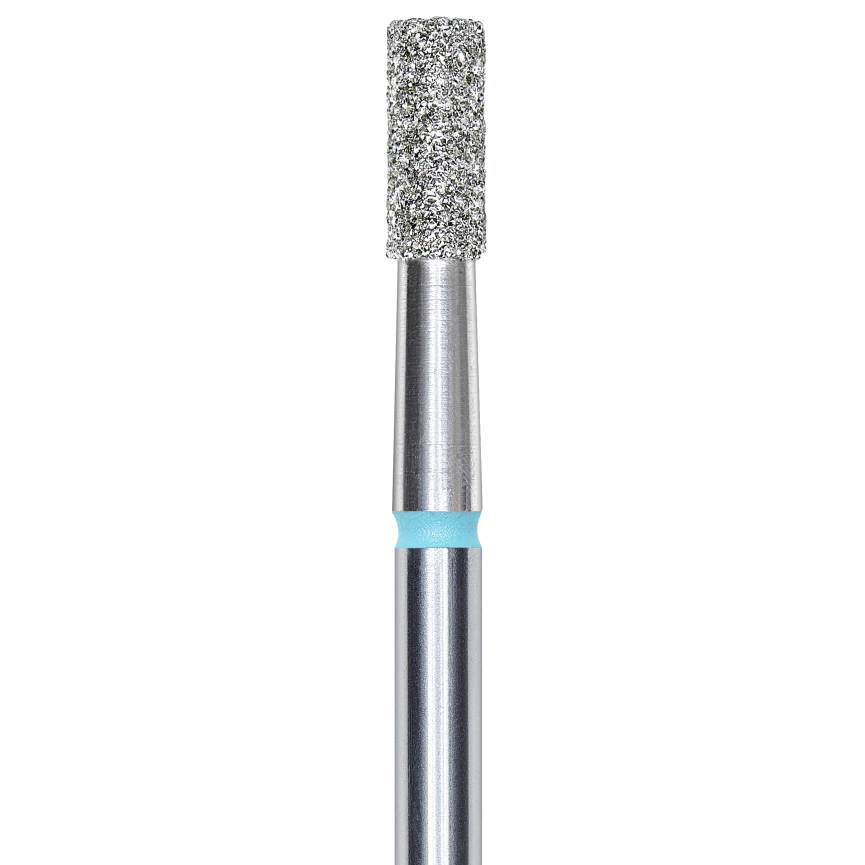 DIAMOND NAIL DRILL BIT, "CYLINDER", BLUE, HEAD DIAMETER 2.5/6MM (FA20B025/6) - STALEKS™ - Image 2