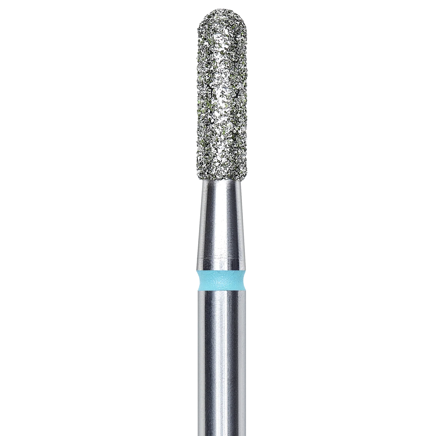DIAMOND NAIL DRILL BIT, ROUNDED "CYLINDER", BLUE, HEAD DIAMETER 2.3/8MM (FA30B023/8) - STALEKS™ - Image 2